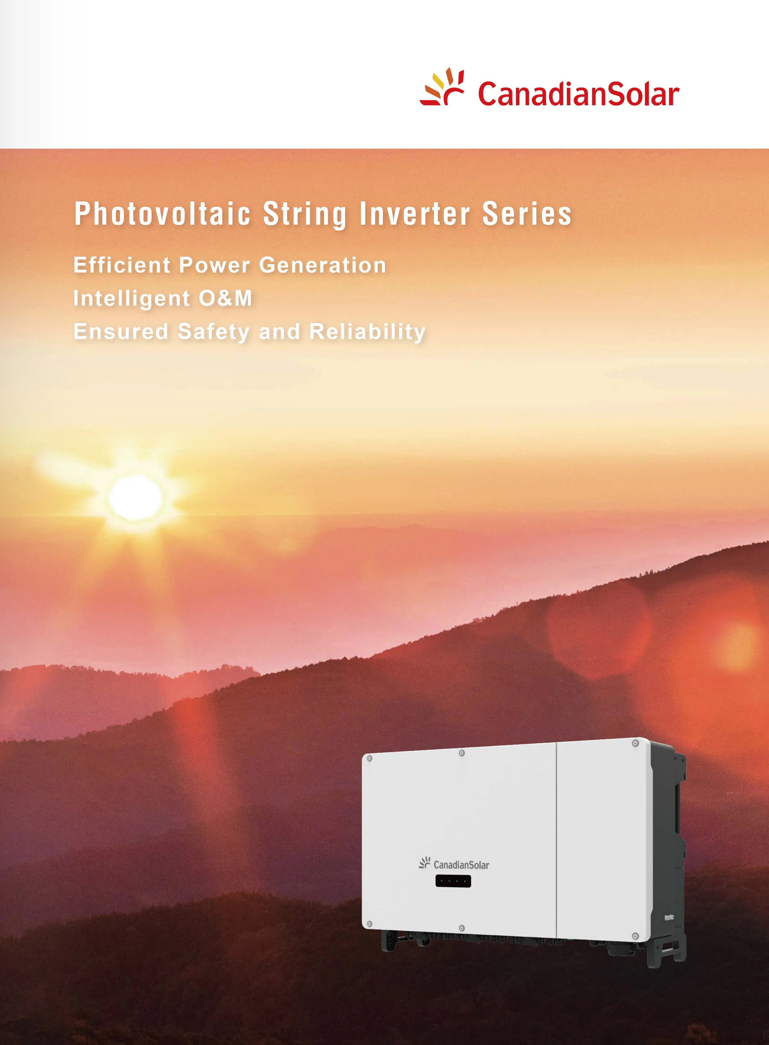 Canadian solar inverter 7-9KW on-grid energy inverters 7000W 9000W for on grid solar panel system home