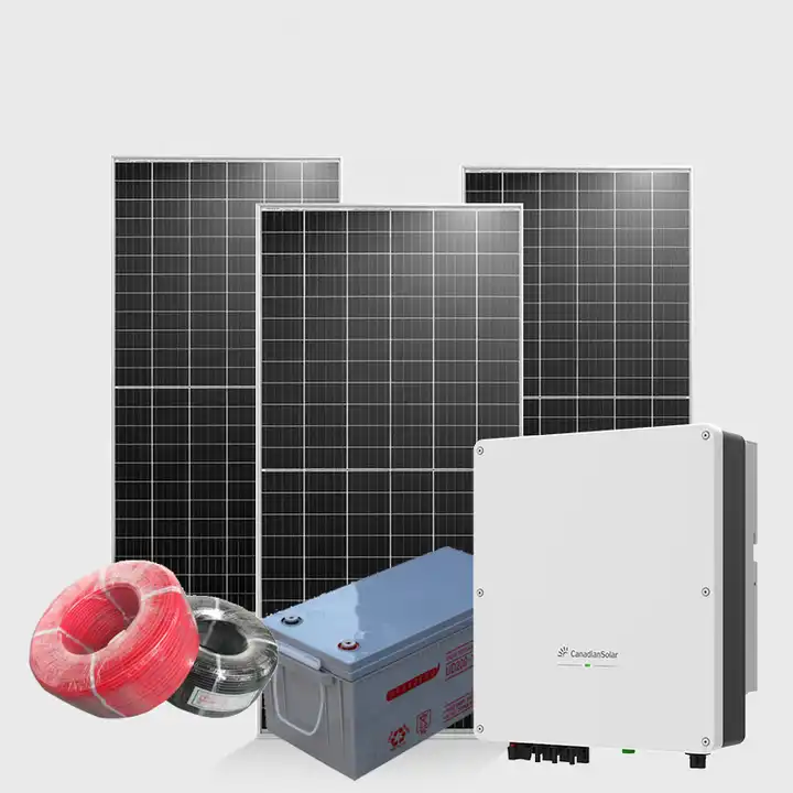 solar set on grid solar energy system
